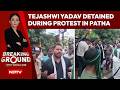 Tejashwi Yadav Detained During Protest Against Cop Using AK-47, Water Cannons Used