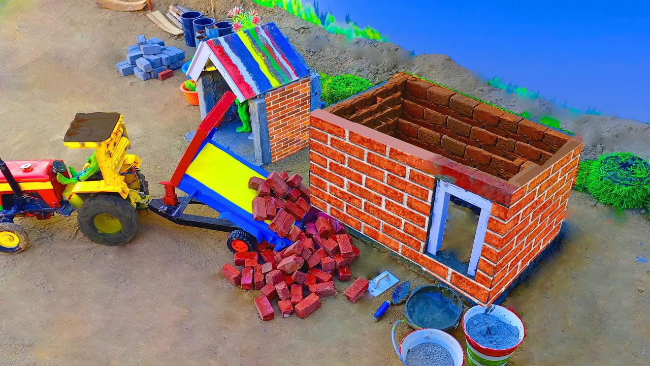 MIND-BLOWING DIY Mini Concrete Lifting Machine for Slab | Science ...
