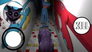 What if I Become CATNAP and Kill NEW HUGGY WUGGY in Poppy Playtime Chapter 3! (Garry's Mod)
