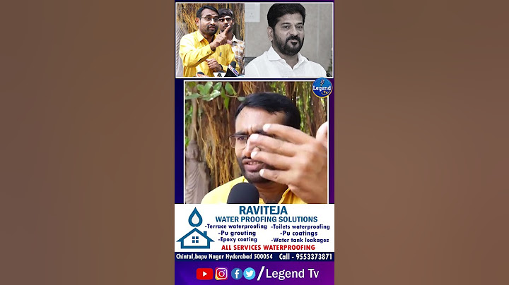 Ashok sir Aggressive Comments On CM Revanth Reddy || Telangana || LegendTv