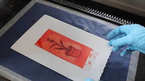 monotype printing process