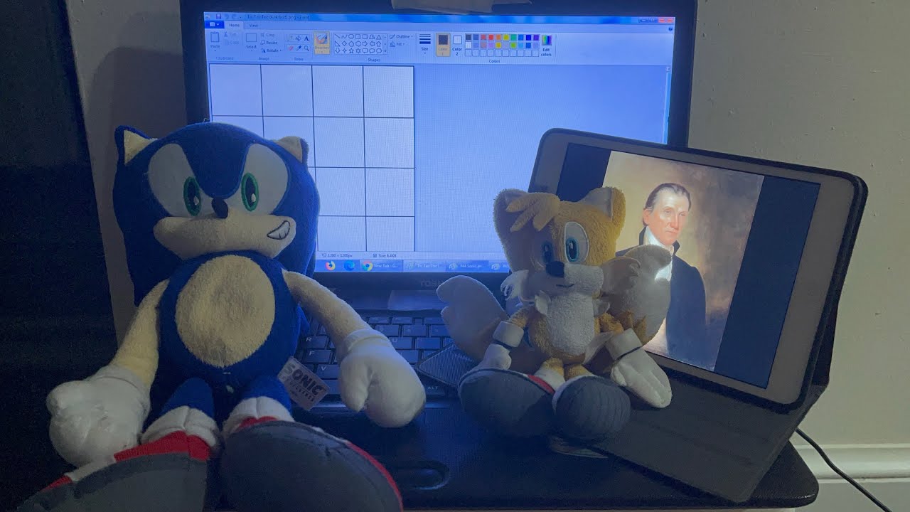 Tails James Monroe And Sonic Play Custom Tic Tac Toe 4X4 Grid With tails-james-monroe-and-sonic-play-custom-tic-tac-toe-4x4-grid-with
