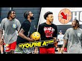 They Started BEEFING During This CRAZY 1v1 King Of The Court Game!