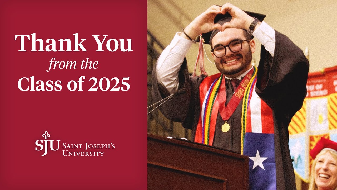 A Special Thank You from the Class of 2025 - YouTube
