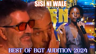 GOLDEN BUZZER   Phina - Sisi ni Wale Best Performance ,Keisha from Kenya| Auditions | BGT 2024