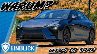 Ist das ALLES?! Technischer Durchschnitt und trotzdem ein echter Lexus? Lexus ES 500e 2026