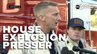 LIVE | Fire officials give details on Centreville explosion and gas leak investigation