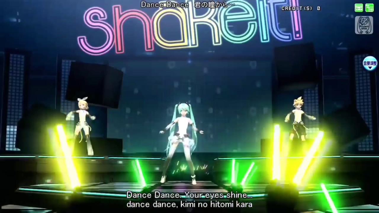 Hatsune miku shake it - YouTube