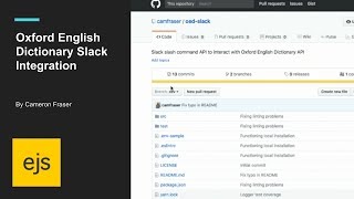 Exchange.js - Oxford English Dictionary Slack Integration with Cameron Fraser