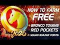 How To Farm Points in Squad Builder | Free Red Pockets + Bronco Tokens | Lunar New Year 2026 | MCOC
