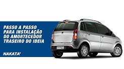 Capa do vídeo Passo a passo para instalação do amortecedor traseiro do Idea