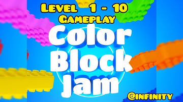 Color Block Jam Game / Level  1 - 10 / Gameplay walkthrough