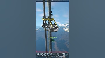 Space Elevator Update: We Got The Elevator Rolling! Space Engineers Time Lapse #Shorts