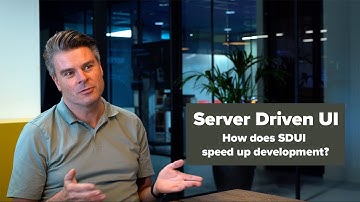 How does Server Driven UI speed up development?