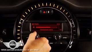 How To Use the Central Ring Indicator with MINI Radio 2.0 | MINI How-To