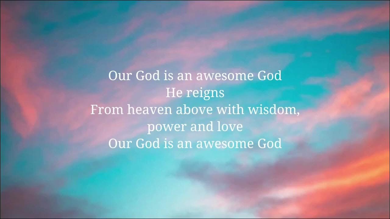 Awesome God / God Only Knows Lyrics A Week Away- Awesome God + God Only Knows Lyrics 2022| Netflix - YouTube