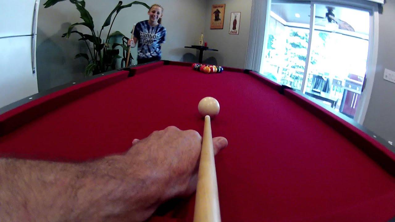 iON SpeedPro HD Pool table break. YouTube