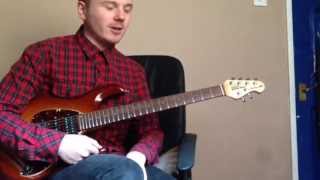 Sweep Picking Basics: 3 String Minor Arpeggios (Guitar Lesson)