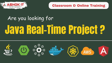 Java Realtime Project Development (Fullstack) Training @ashokit