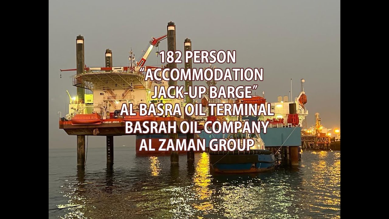 ABOT - 182 Person Accommodation Jack-Up Barge.