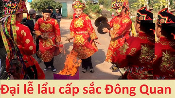 Cực hay lễ lẩu then cấp sắc ở Thồng Niềng, Đông Quan, Lộc Bình; then lạng sơn