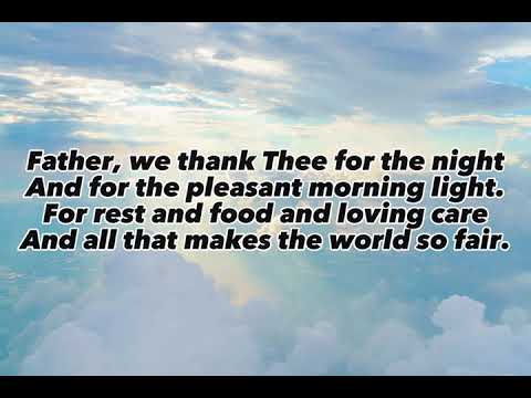 Father, We Thank Thee