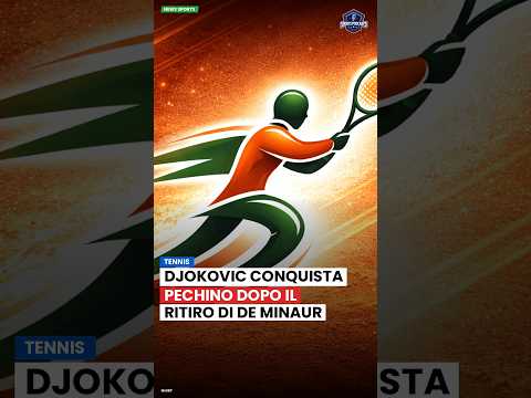Video Djokovic conquista Pechino dopo il ritiro di De Minaur