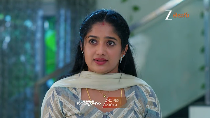 Padamati Sandhya Ragam Promo - 9 July 2025 - Mon to Sat at 6:30 PM - Zee Telugu