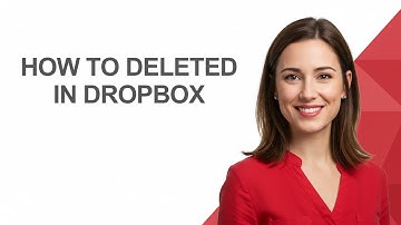 How to Deleted In Dropbox - AshleyHowTo