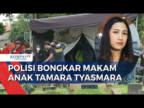 Tamara Tyasmara Diperiksa Kasus Kematian Anaknya, Polisi Bongkar Makam Korban