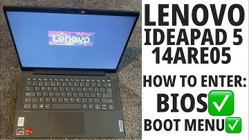 Lenovo Ideapad 5 14ARE05 - How To Enter BIOS (UEFI) & BOOT Menu Options