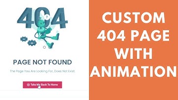 Set UP 404 Error Page | 404 Page In Wordpress