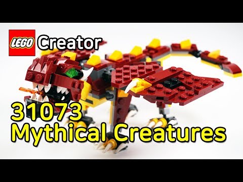 레고 31073 크리에이터 신비한 드래곤(LEGO Creator 3in1 Mythical Creatures) - 상세 리뷰&조립영상_Review_레고매니아_LEGO Mania