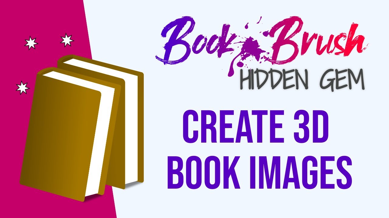 Hidden Gem 📕 Create Stand Alone 3D Images of your Book Cover 📕