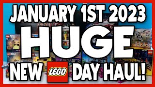 NEW LEGO DAY!!! January 1st 2023 LEGO Haul!!!