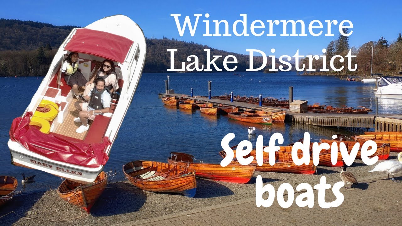 Windermere Lake Self drive Boat YouTube