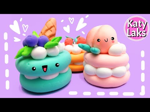 🔥Из ЛЁГКОГО Пластилина/🧁Вкусняшки из Пластилина