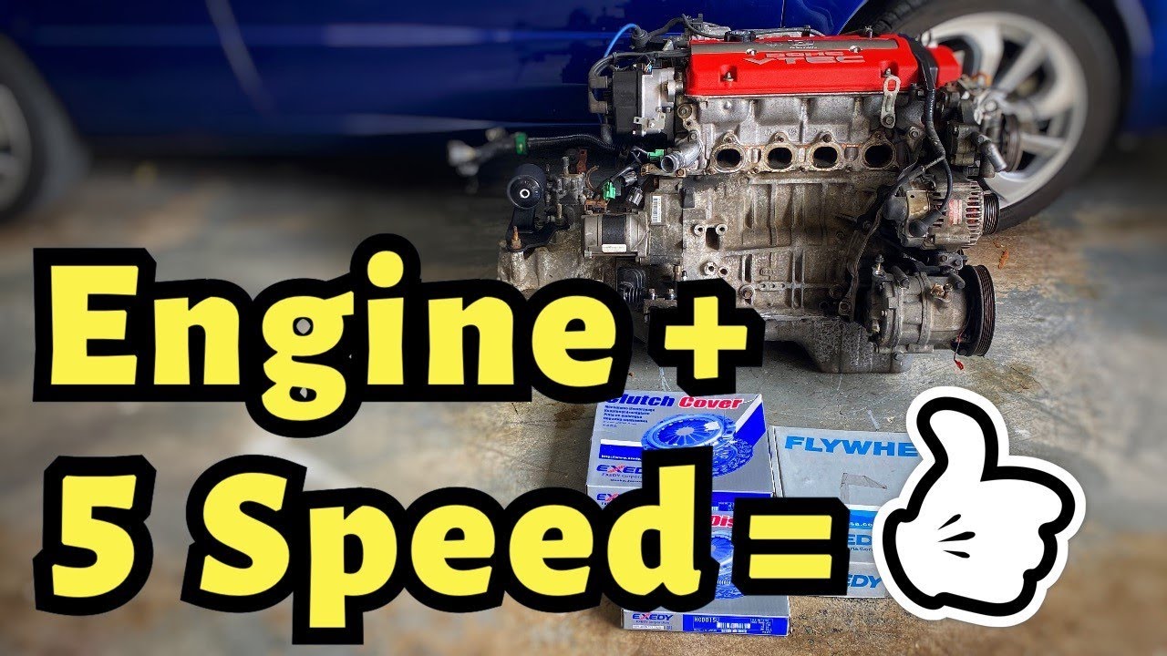 Part 6: H22 Prelude Engine Swap Into a 90-93 Honda Accord: Clutch ...