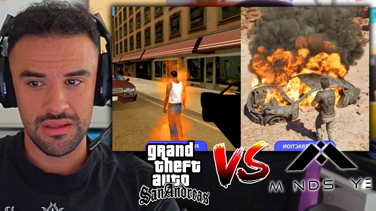 Illojuan reacciona Comparacion GTA San Andreas vs Mindseye