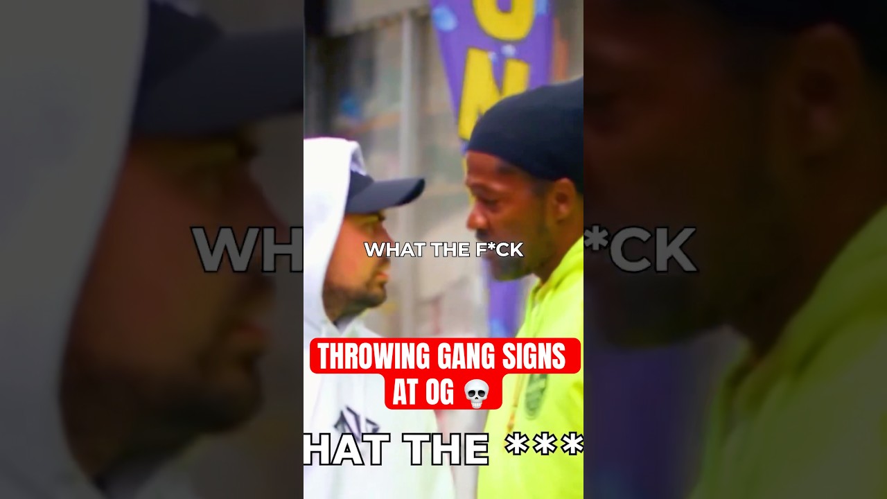 OG was ready to give a lesson 😂