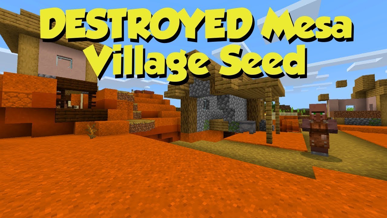How Minecraft DESTROYED This Mesa Village YouTube