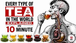 The Ultimate Guide to Every Tea in the World (in 10 Minutes!). #tea #explained #youtubevideo