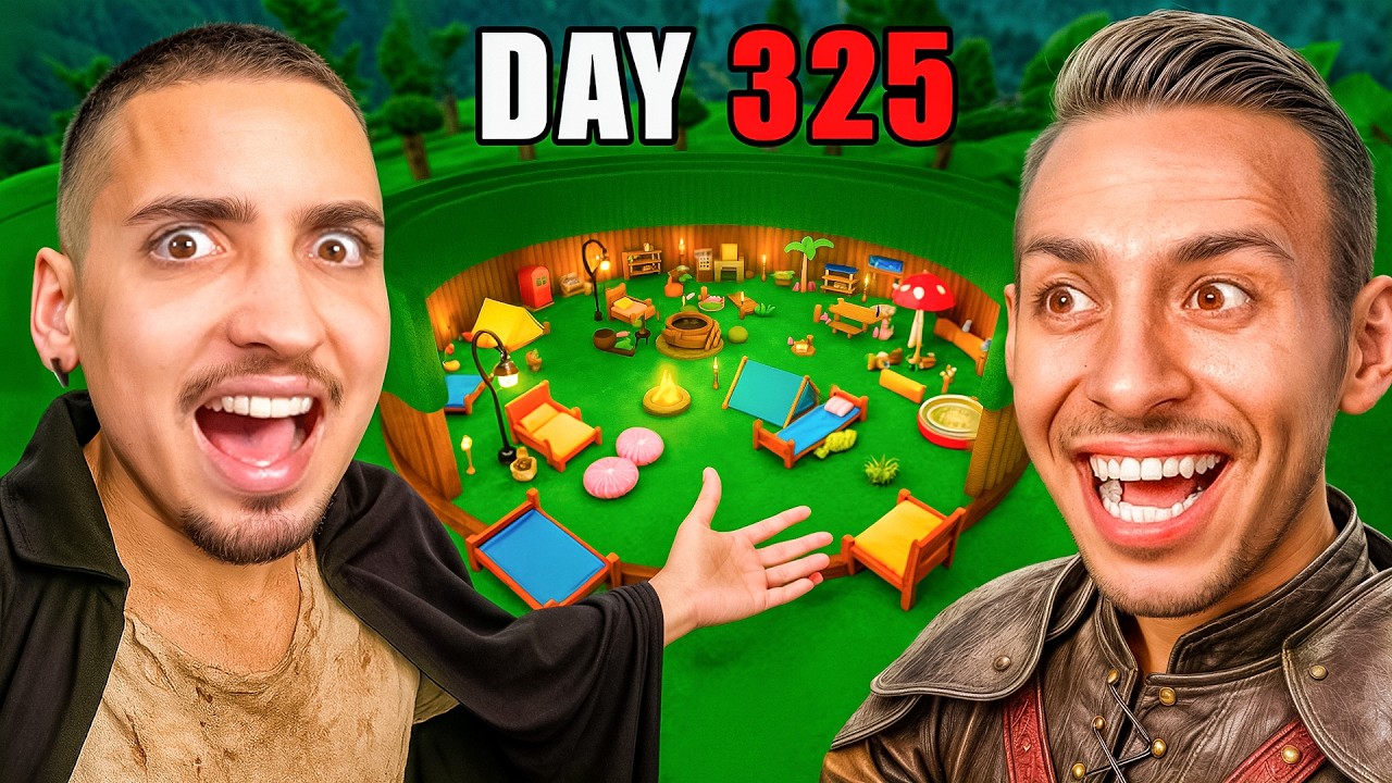 ΦΤΙΑΞΑΜΕ ΤΗΝ ΠΙΟ ΑΚΡΑΙΑ ΒΑΣΗ ΤΟΥ 99 ΝΥΧΤΕΣ ΣΤΟ ΔΑΣΟΣ ! *ROBLOX*