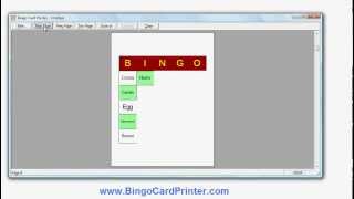Easter Bingo Cards - how to make with BingoCardPrinter.com