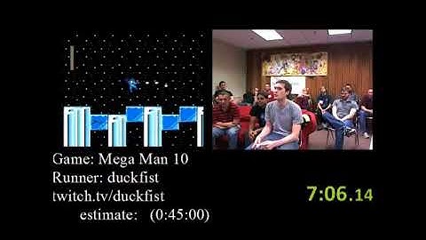 Mega Man 10 (Any%) by Duckfist in 36:20 - AGDQ 2012