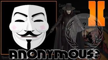 COD Black Ops 3 & Advanced Warfare - Anonymous / V For Vendetta Mask Emblem Tutorial