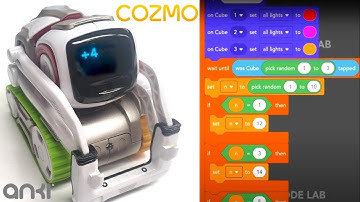 X Number - Cozmo robot by Anki - Code Lab Constructor Mode - Example