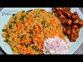 Lunch Menu #18 / Veg Biryani Recipe/ Vegetable Biryani
