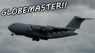 Boeing C17 Globemaster at Edinburgh Airport!