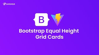 Bootstrap Equal Height Grid Cards